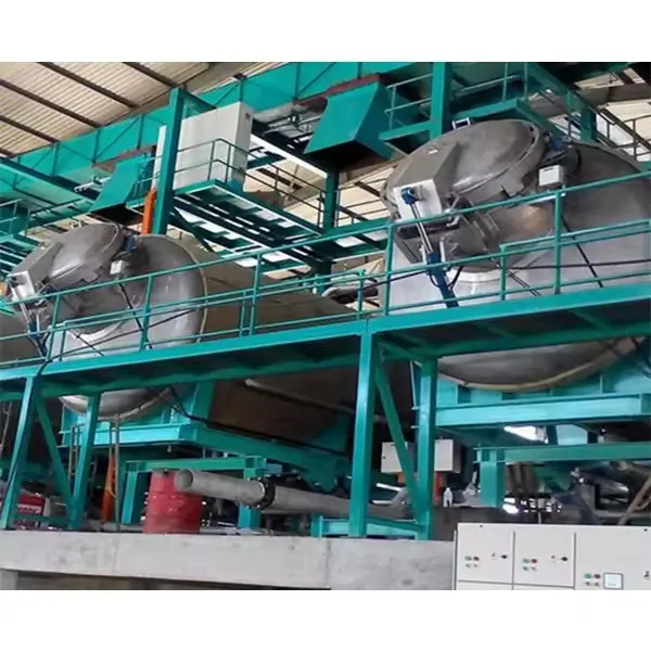  Officina extractionis solventis olei soiae, furfuris oryzae, decem ad centum tonnas per diem, altae olei proventus.