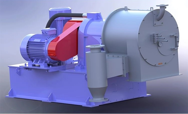 Shenzhou - Industry 2 Stage Pusher Centrifuge Machine Mineral Salt / Sea Salt Separator Centrifuge &amp; Separator 1