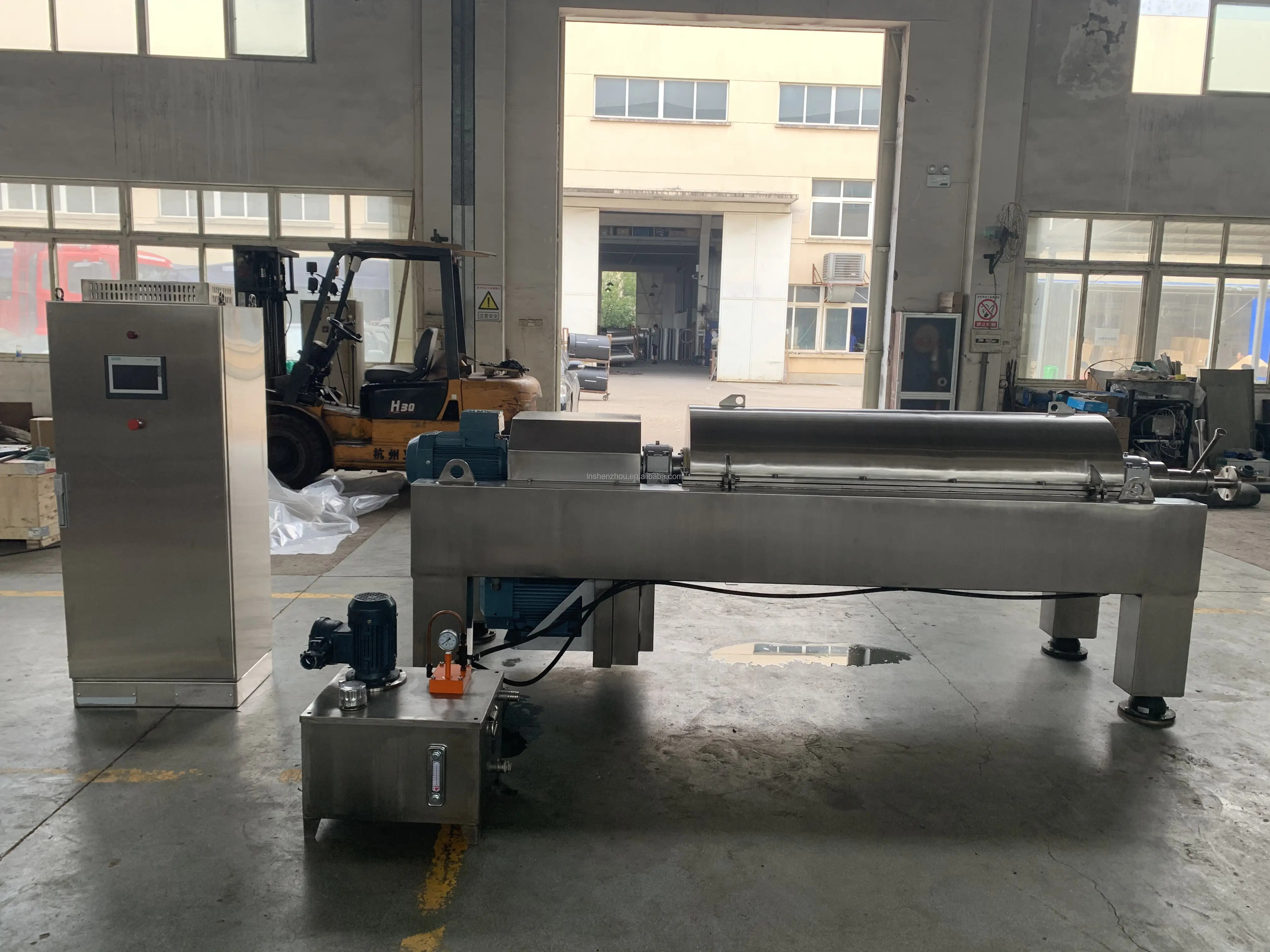 Advanced 3 Phase Oil Extraction Centrifuge PLC Controlled - Mini Size 7