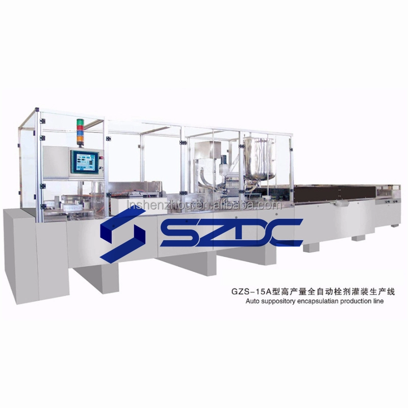 Shenzhou - PVC film suppository filling and packaging machine suppository making suppository filling machine Production Line equipment 1