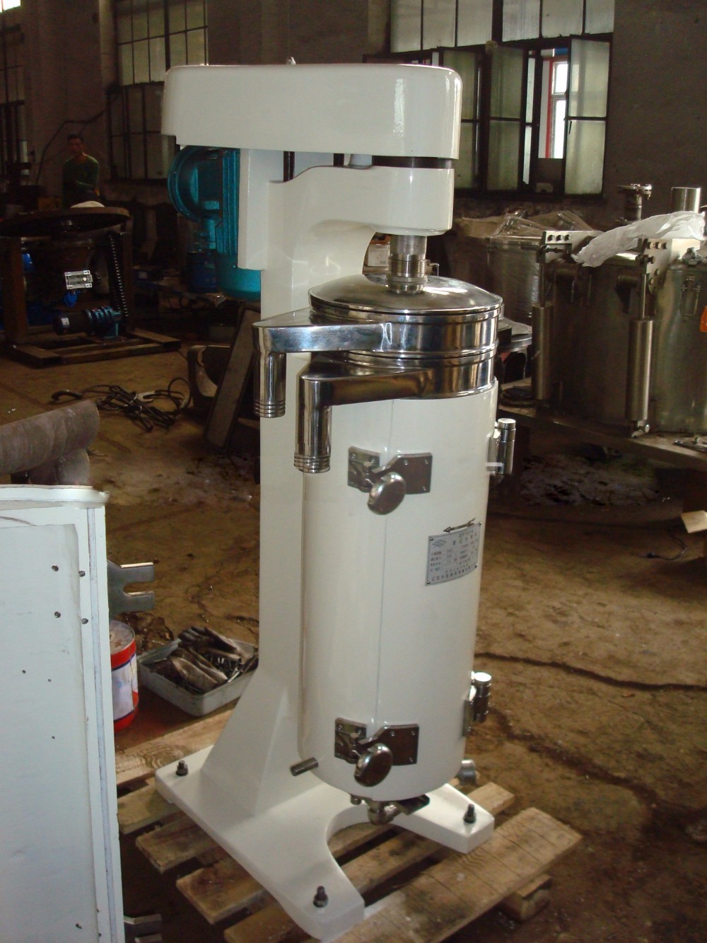 Shenzhou - Virgin coconut oil centrifuge machine GF-125 tubular centrifuge Centrifuge & Separator 11