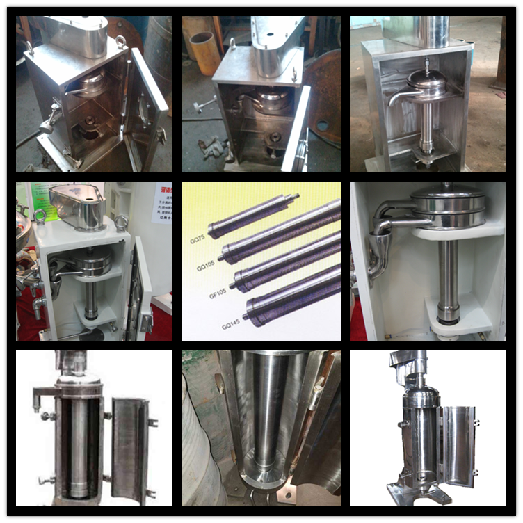 Shenzhou - Virgin coconut oil centrifuge machine GF-125 tubular centrifuge Centrifuge & Separator 14