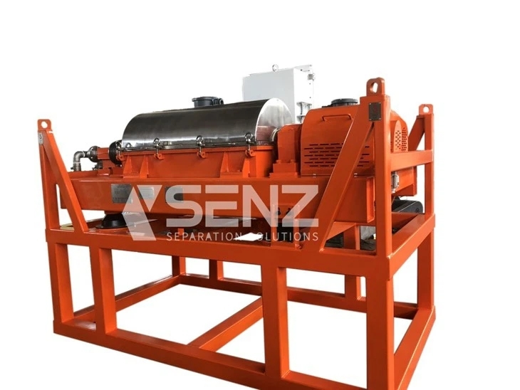 Shenzhou - Large Volume Anti-abrasive Drilling Mud Centrifuge with Tiled Conveyor Centrifuge &amp; Separator 1