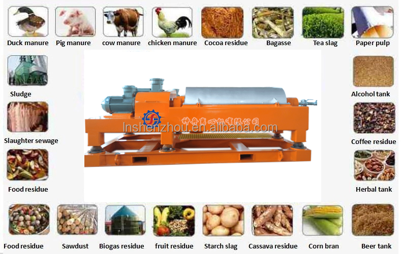 Shenzhou - China Factory Promotion automatic fruit juice decanter centrifuge Decanter centrifuge 10