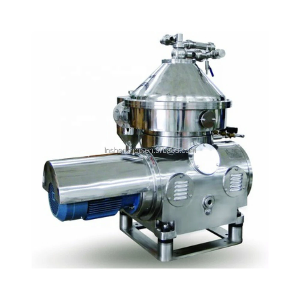 Shenzhou - Pressure 0.05 Mpa Disc Oil Separator / Solid Bowl Centrifuge For Corn Oil Separation Centrifuge & Separator 1