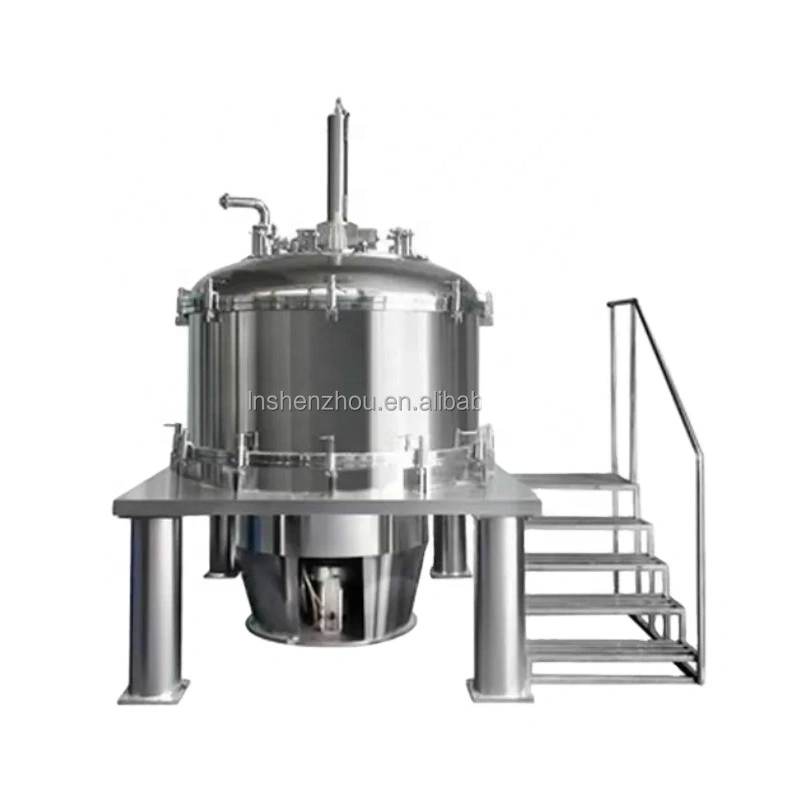 Shenzhou - Centrífuga de cesta de baja temperatura para aceite de cáñamo con control PLC. Centrífuga y separadora. 1