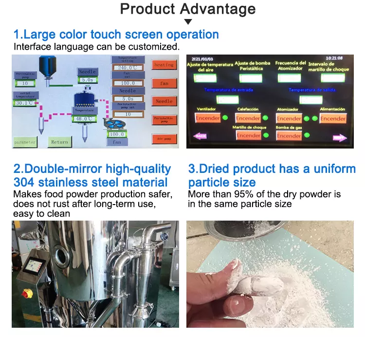 Shenzhou - Hot Sale spray dryer/centrifuge spray dryer machine/Spray Drying Equipment Drying & granulator Machine 9