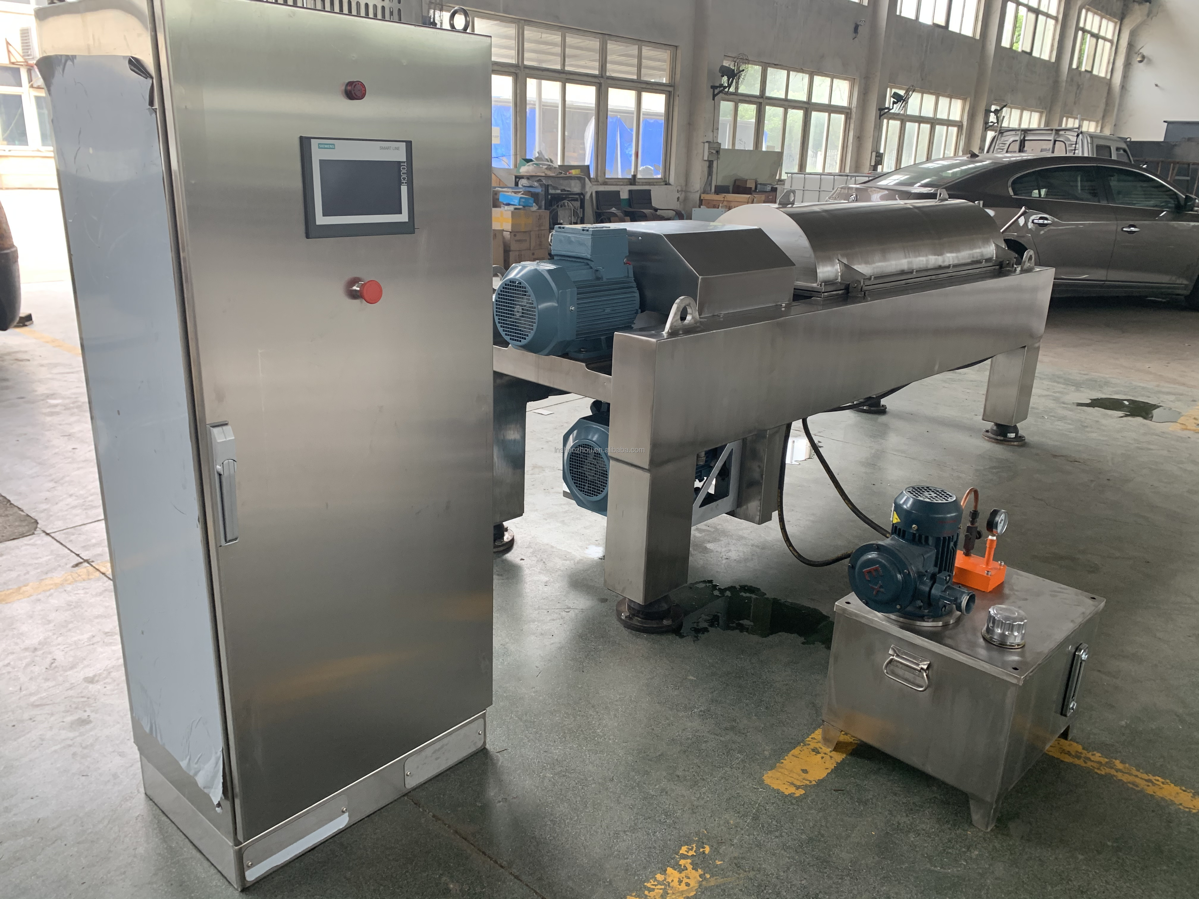Shenzhou - Surimi Manufacture Decanter Centrifuge Fish Oil Extraction Industrial Automatic Separator Decanter centrifuge 14