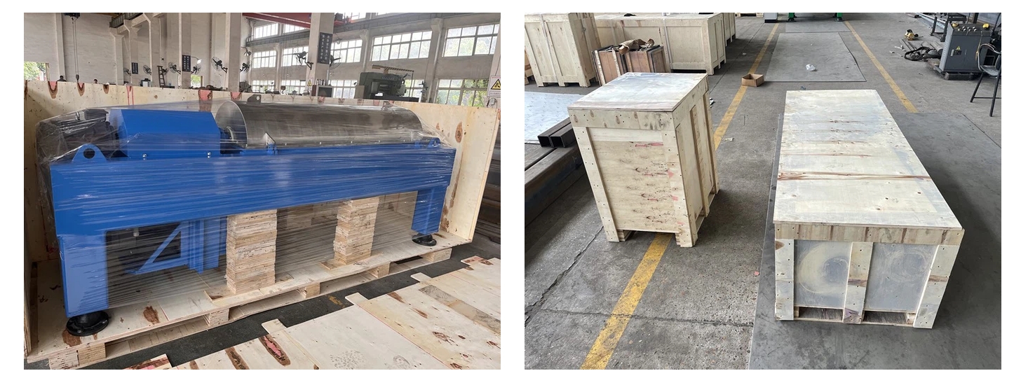 Shenzhou - Automatic Centrifugal Separation Decanter 3 Phase Centrifuge / Tricanter Centrifuge & Separator 11