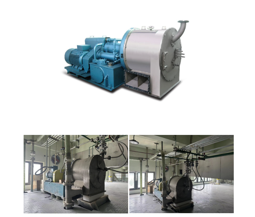 HR series two-stage piston push centrifuge 7