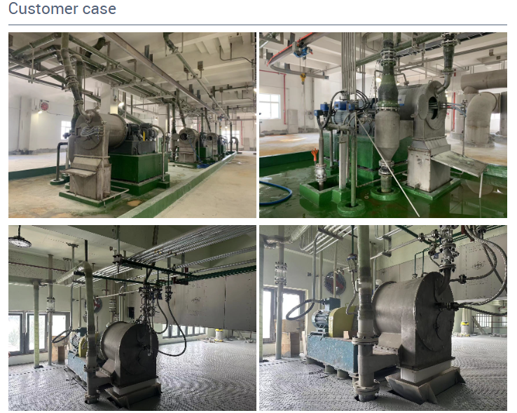 HR series two-stage piston push centrifuge 10