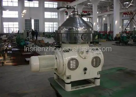 Continuous Three-Phase Oil-Water Disc Stack Centrifuge Separator - High Efficiency 6