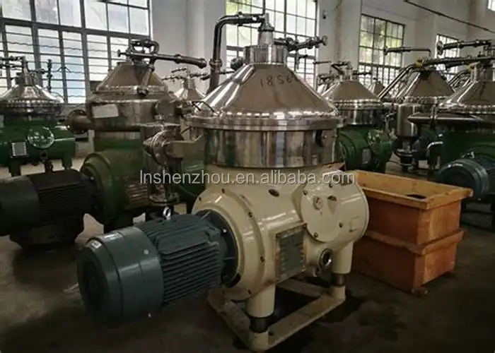 Continuous Three-Phase Oil-Water Disc Stack Centrifuge Separator - High Efficiency 5