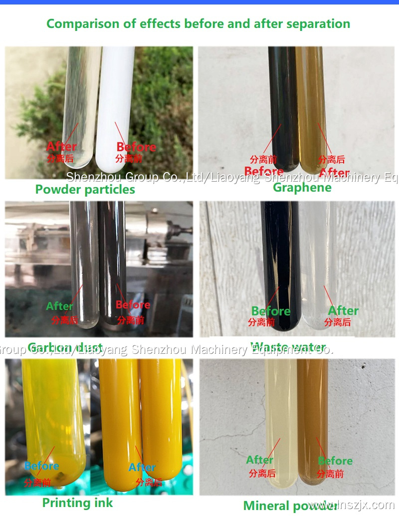 Shenzhou - Heme Extraction Separator Shenzhou Tubular High Speed centrifuge 12