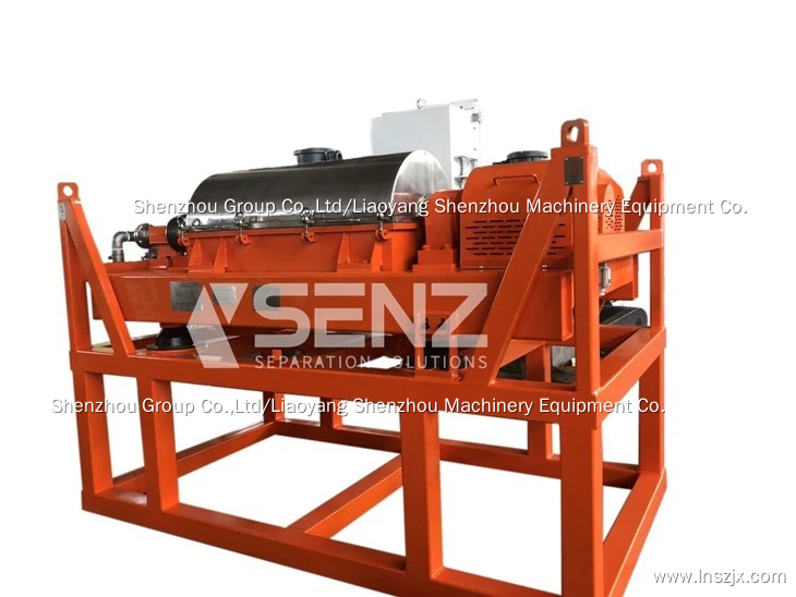 Shenzhou - Drilling Mud Decanter Centrifuge / Industrial Horizontal Centrifuge Centrifuge & Separator 10