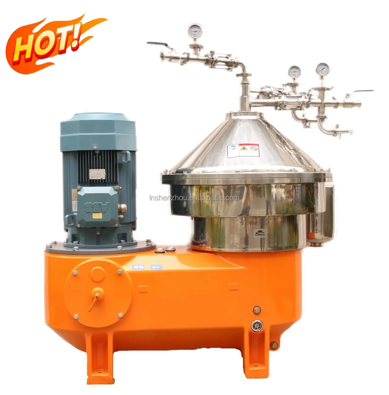Disc Bowl Centrifuge for Liquid-Solid Separation 4
