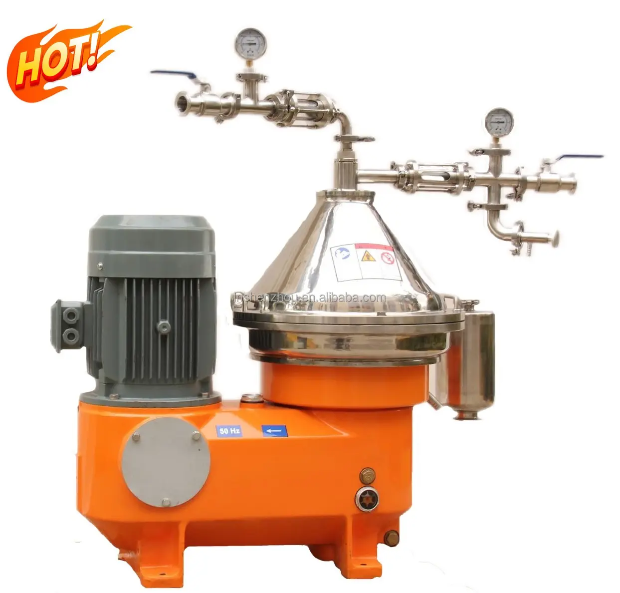 Disc Bowl Centrifuge for Liquid-Solid Separation 5