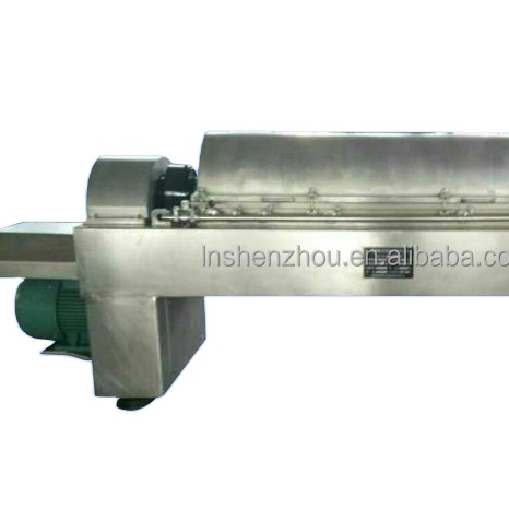 선저우 Lw 데칸터 원심분리기를 식물성 단백질 원심분리 및 분리기에 적용 1