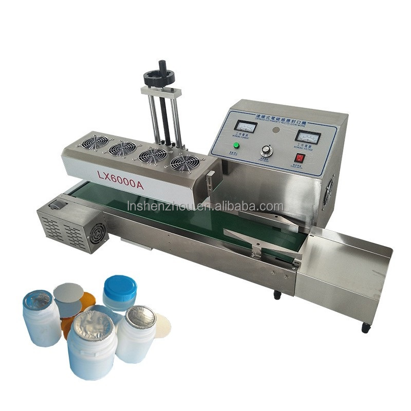 Shenzhou - Automatic Continuous induction sealing machine Aluminum Foil sealer Hot selling machine 7