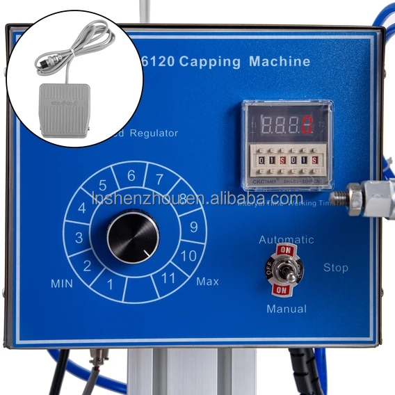 Shenzhou - Screw Capping Machine Bottle Cap Screw Capping 16-55mm Screw Capper Machine Hot selling machine 10