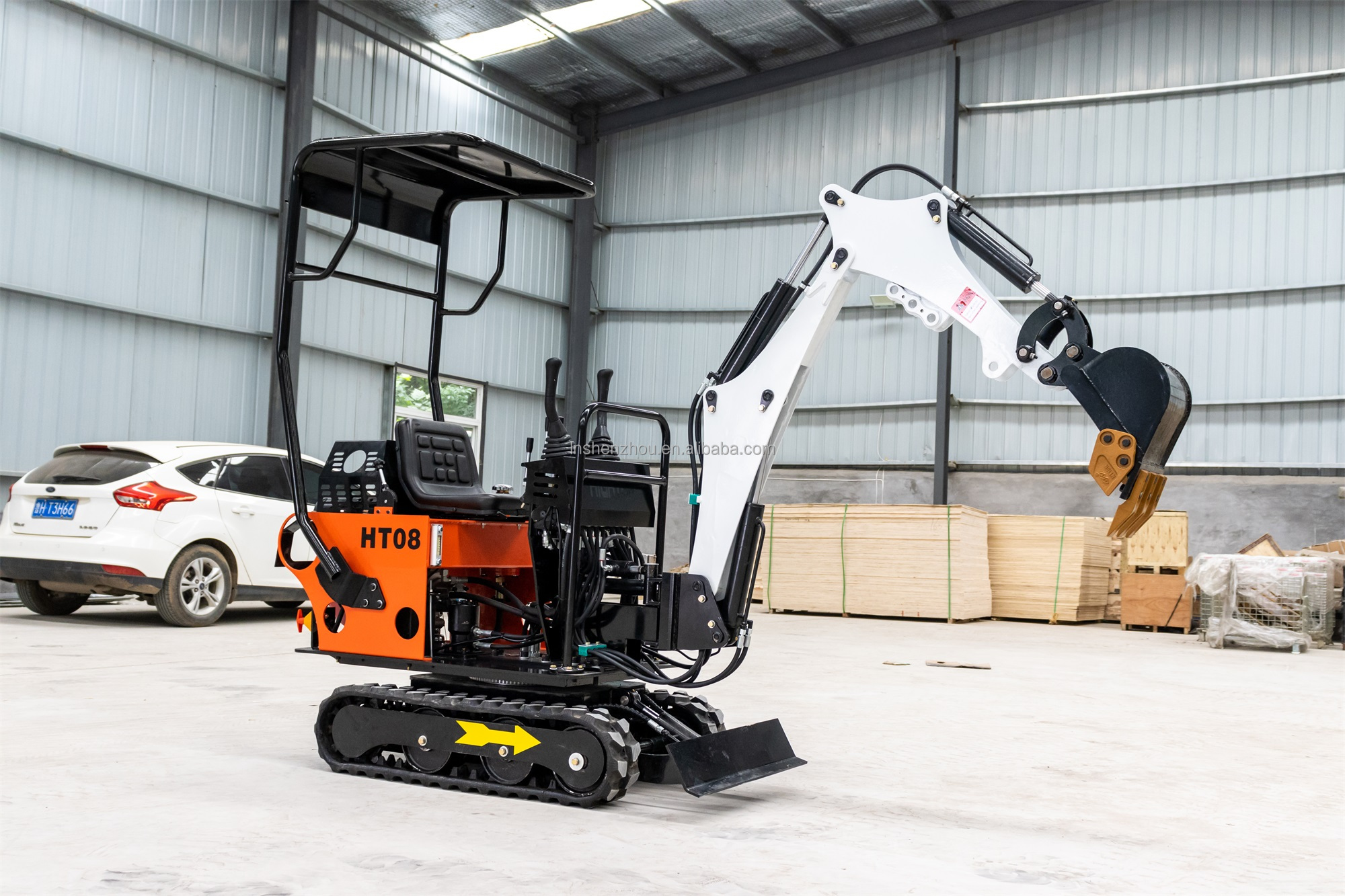 Shenzhou - Hydraulic mini rubber track excavator Hot selling machine 10