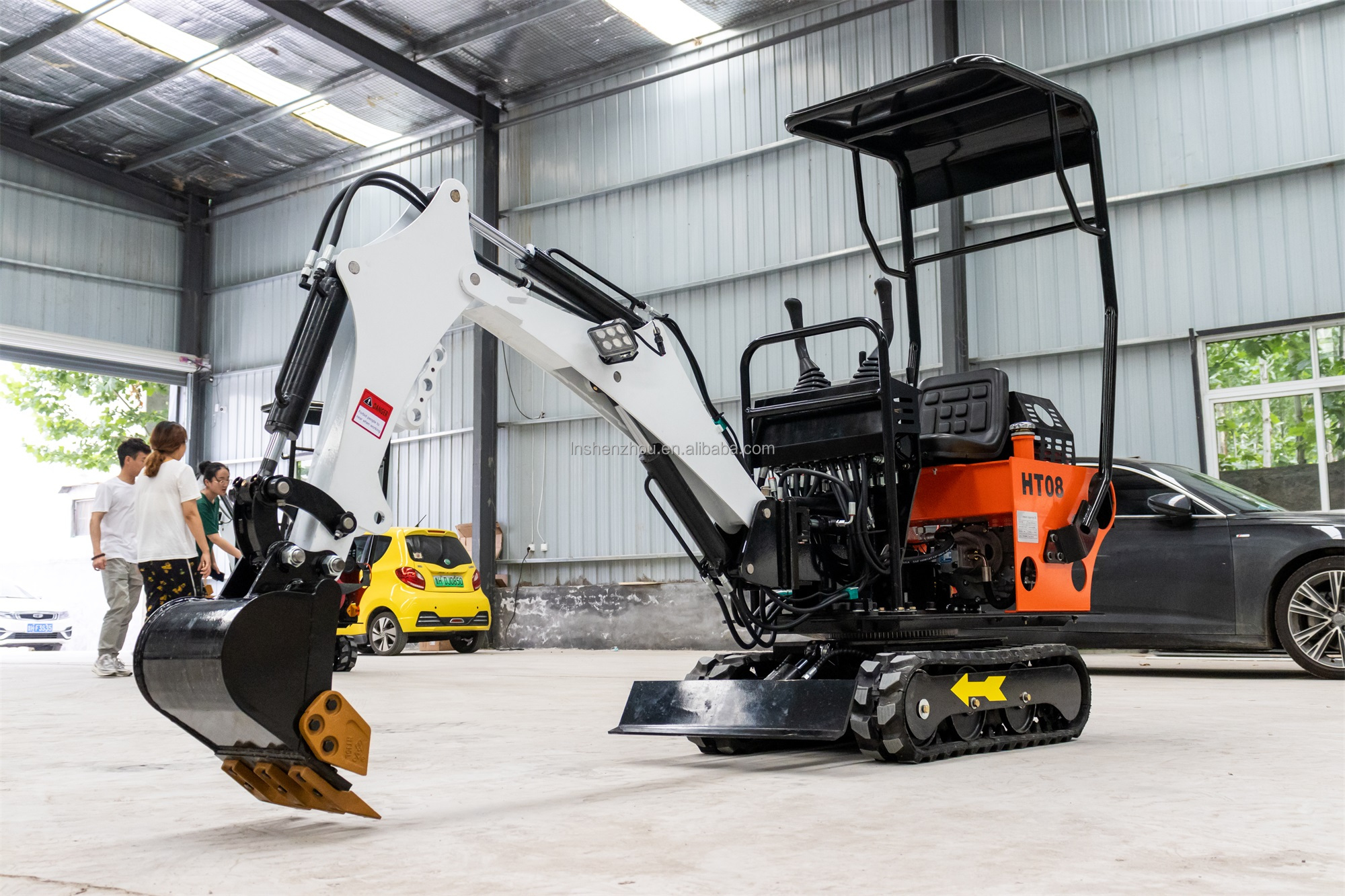 Shenzhou - Hydraulic mini rubber track excavator Hot selling machine 9