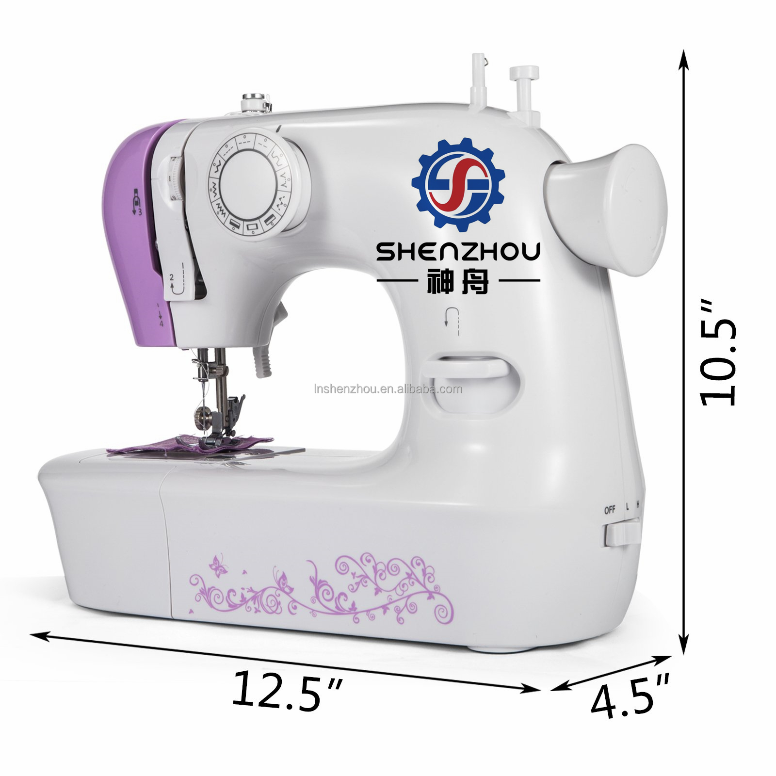 Shenzhou - Modern Design Mini Domestic Embroidery Sewing Machine SJA1-1/JA2-1/JA2-2 Hot selling machine 8