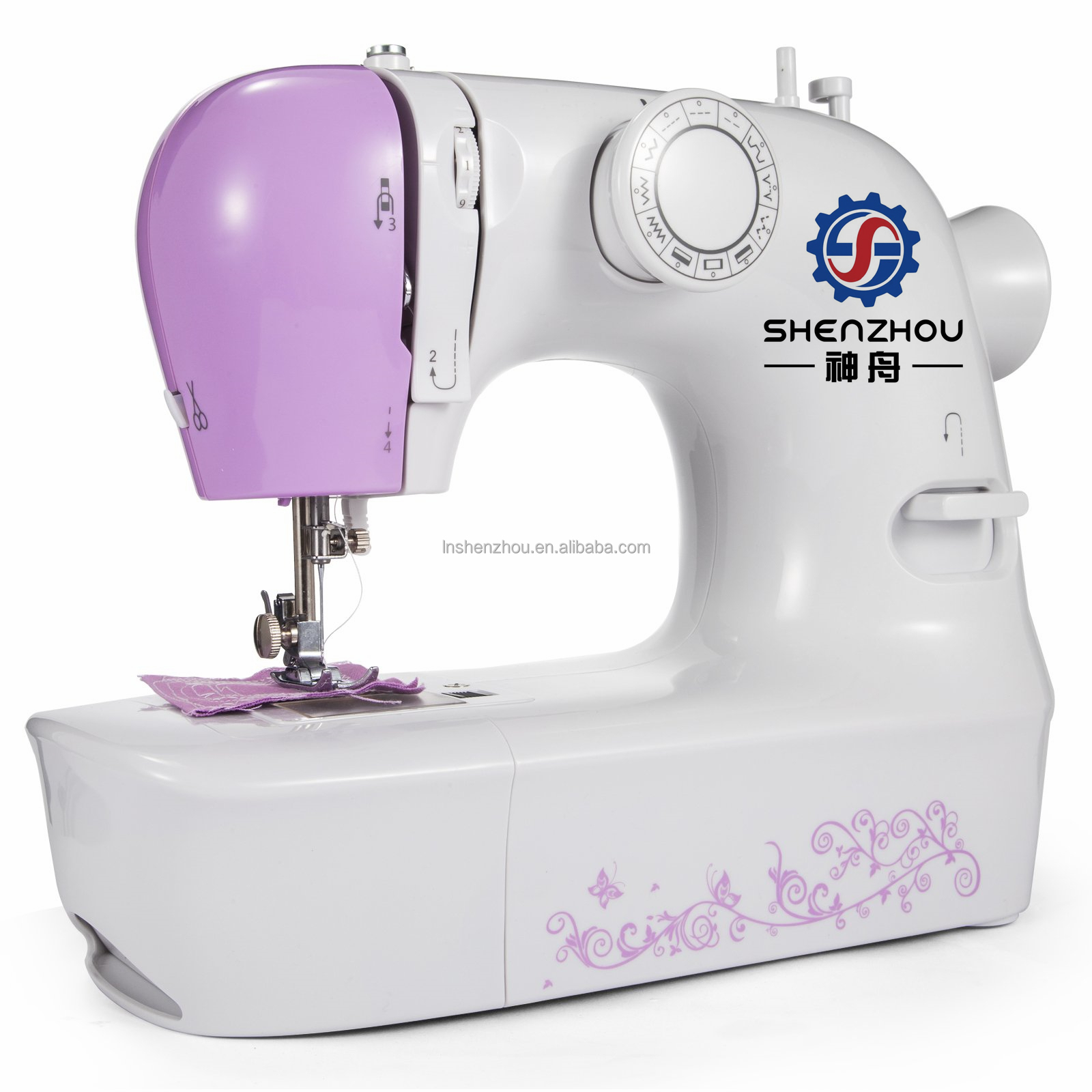 Shenzhou - Modern Design Mini Domestic Embroidery Sewing Machine SJA1-1/JA2-1/JA2-2 Hot selling machine 9