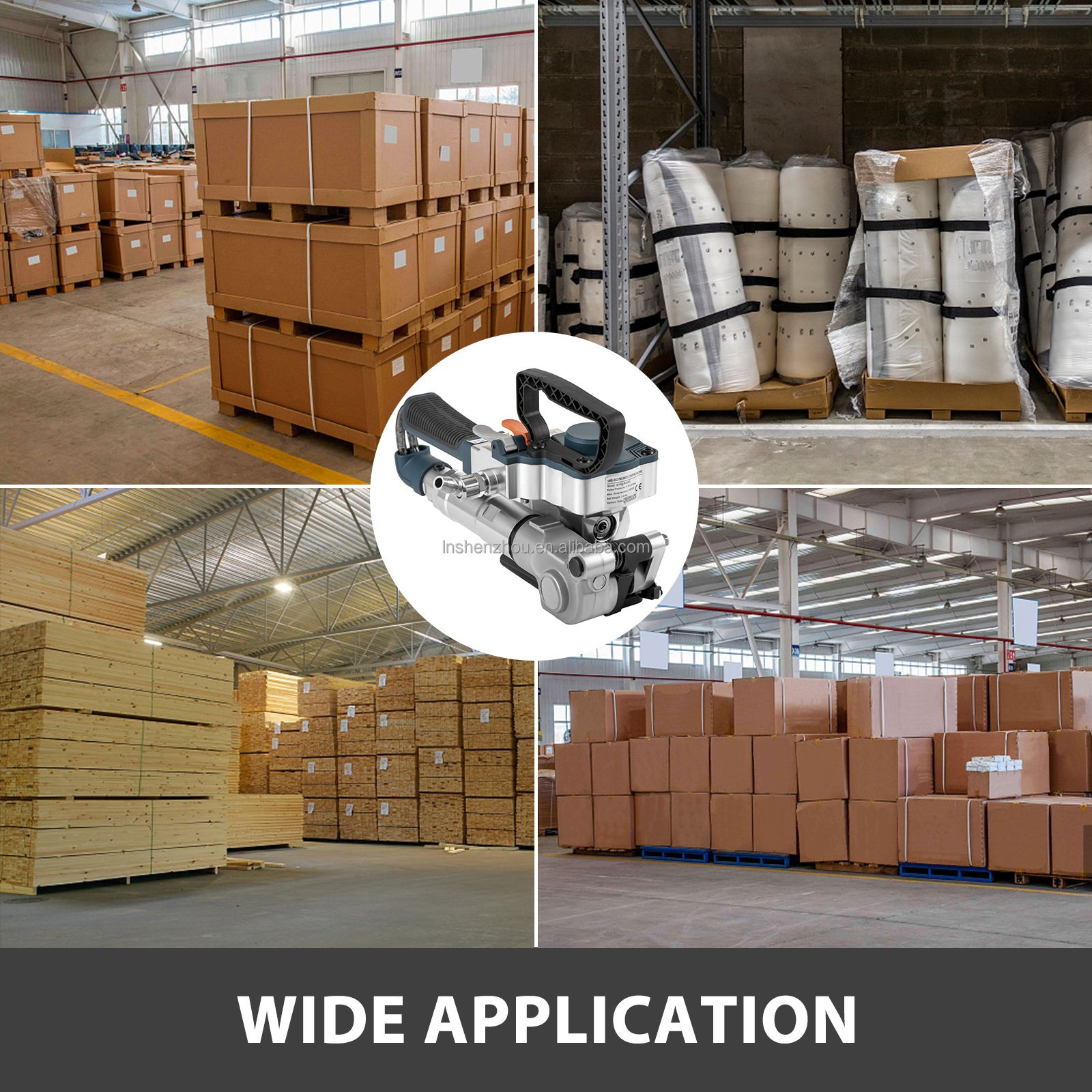 Shenzhou - Pneumatic Strapping Tool Hand Held Box Strapping Machine 0.5-0.75in Pp/pet Hot selling machine 15