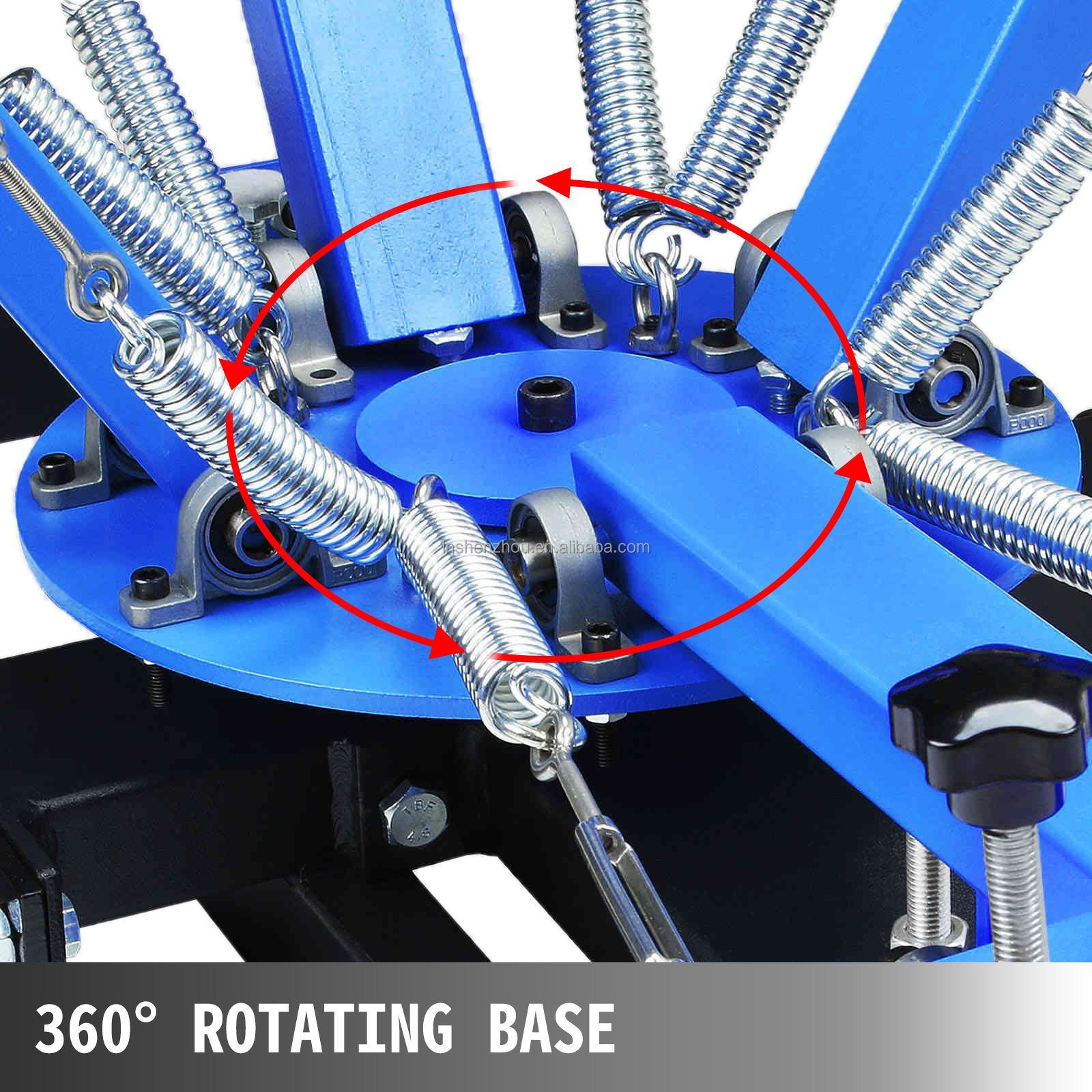 선저우 - 4색 4스테이션 실크스크린 인쇄기 티셔츠 인쇄 장비, 인기 판매 제품 12