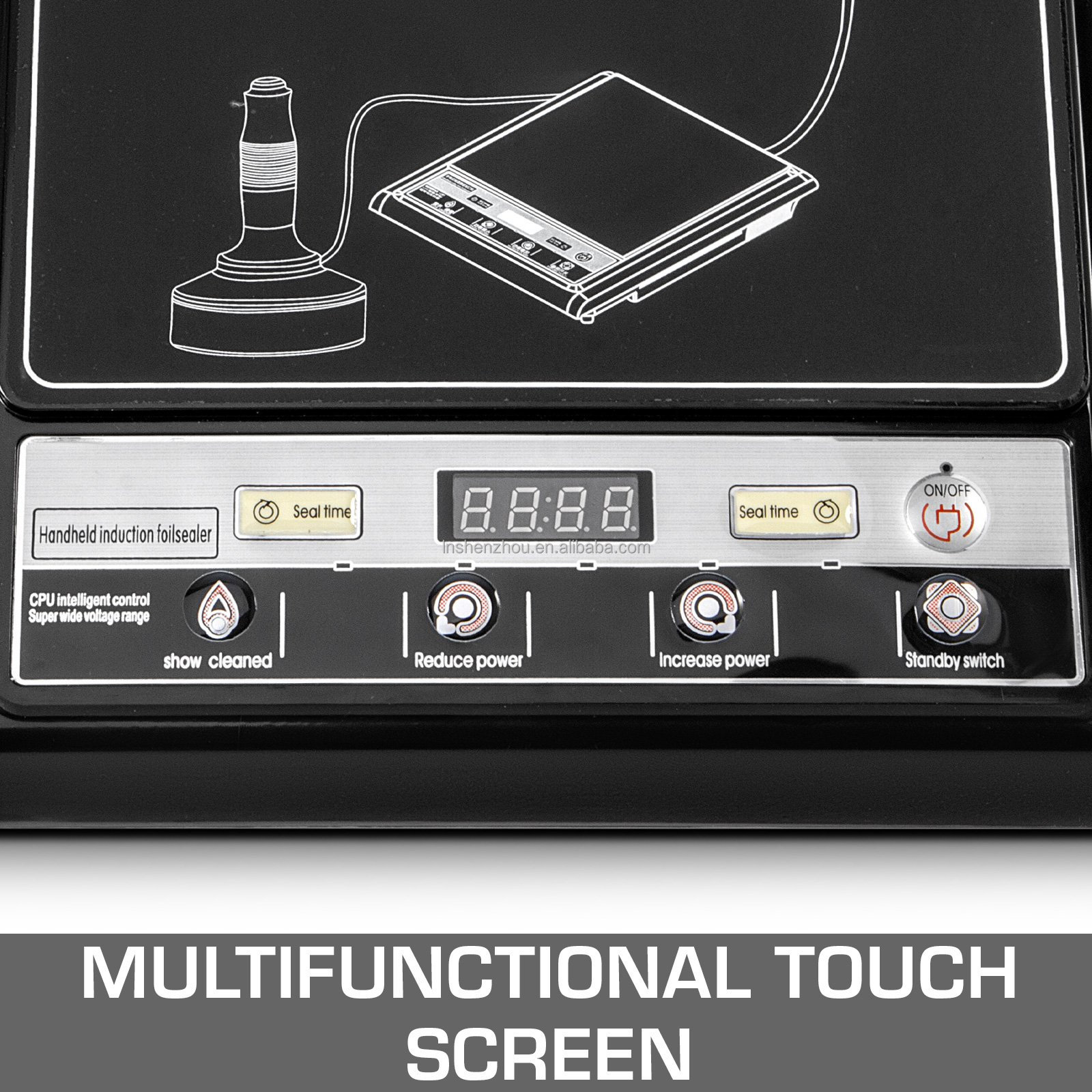 Shenzhou - Hand held vertical cans induction sealer aluminum foil sealing machine Hot selling machine 11