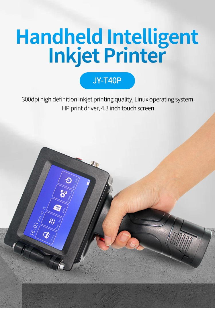 Shenzhou - High quality Expiry date stamp batch number printing machine Hand held Inkjet Printer for sale Hot selling machine 7