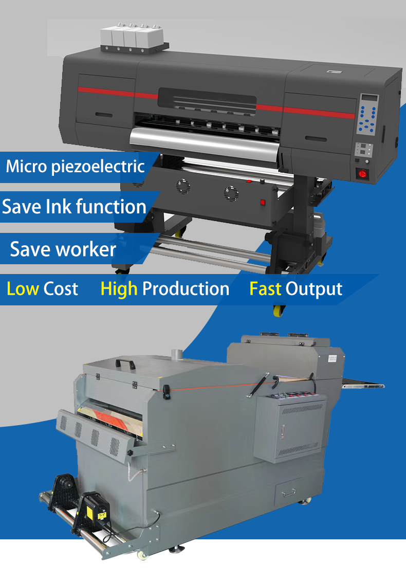 Shenzhou - Heat Transfer Printing PET Film Vinyl White Ink Jet Machine Supplier 60cm Digital Inkjet DTF Printer Hot selling machine 7