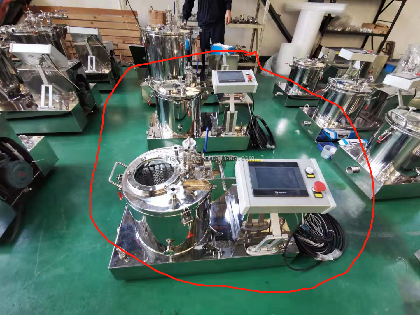 Shenzhou - SS316L Basket herbal extract Machine 100% natural Max Top Marketing Hot Key Motor Box Hot selling machine 15
