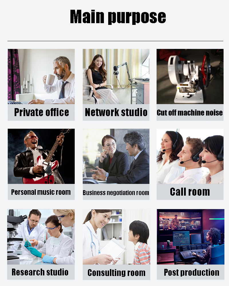 Shenzhou - Sound-absorbing insulation board piano violin guitar drum sound proof room Hot selling machine 8