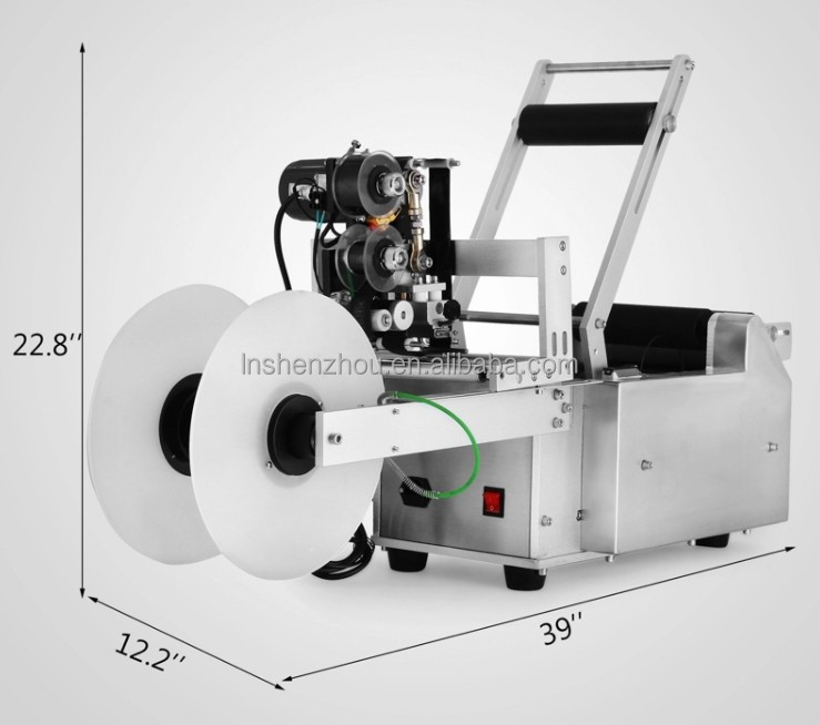 Shenzhou - High Performance Semi Automatic Sticker Labeling Machine for Bottles Filling&Packing Machine 9