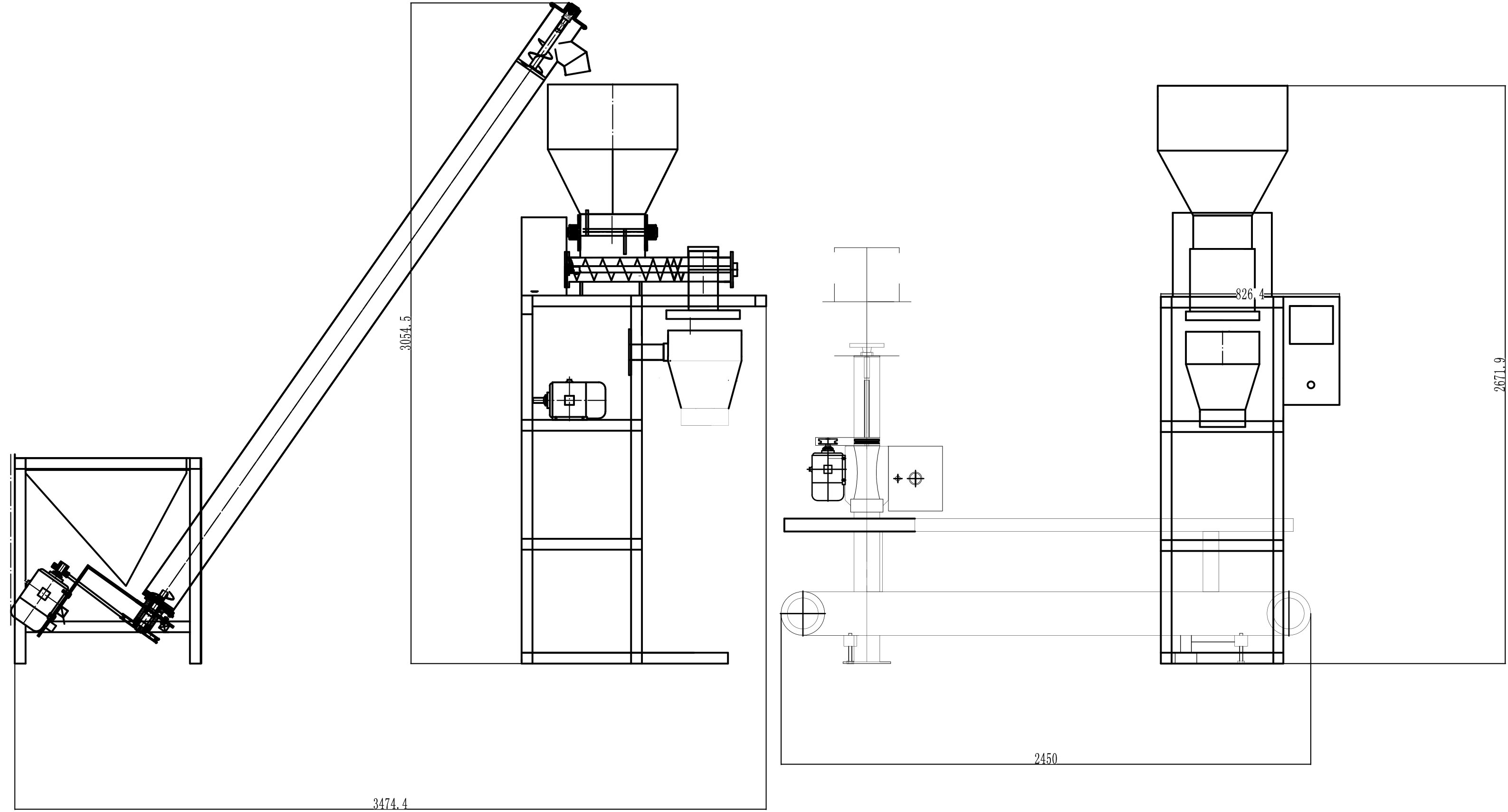 Shenzhou - Hot Selling Weighing Detergent Powder Filling Packing Machine For Washing Powder Soap Powder Packaging Filling&Packing Machine 9