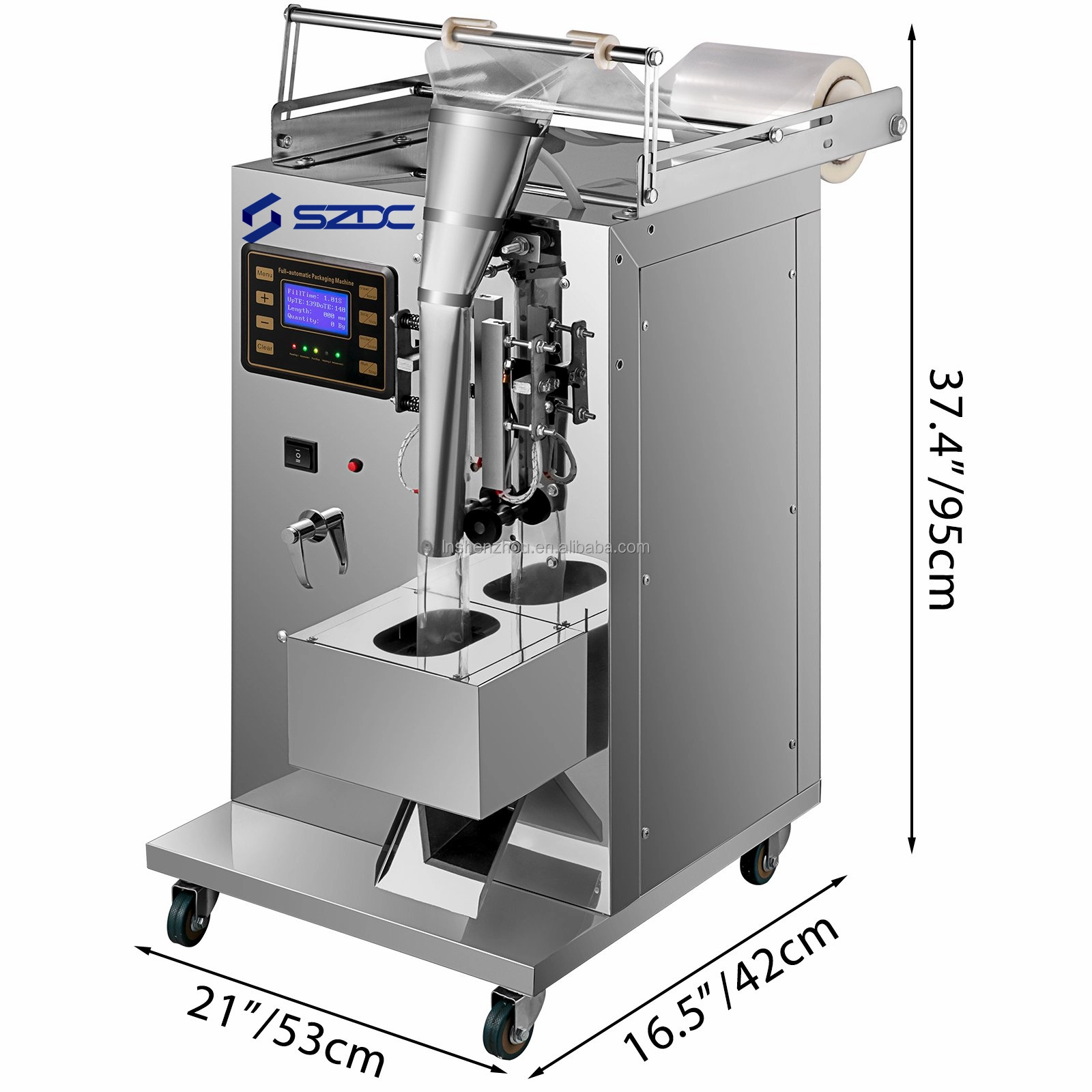 Shenzhou - Packaging machine liquid Popular For Oil Milk Liquid Filling Packaging Machine Filling&Packing Machine 1