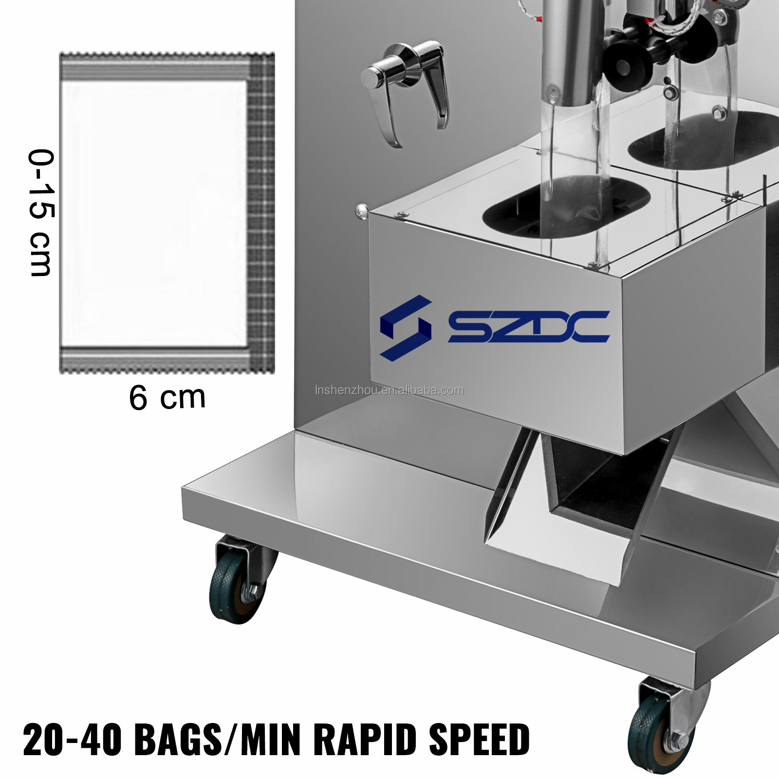 Shenzhou - Automatic Vertical Film Bag Filling Sealing Stick Sachet Liquid Honey Packing Machine filling machine Filling&Packing Machine 12