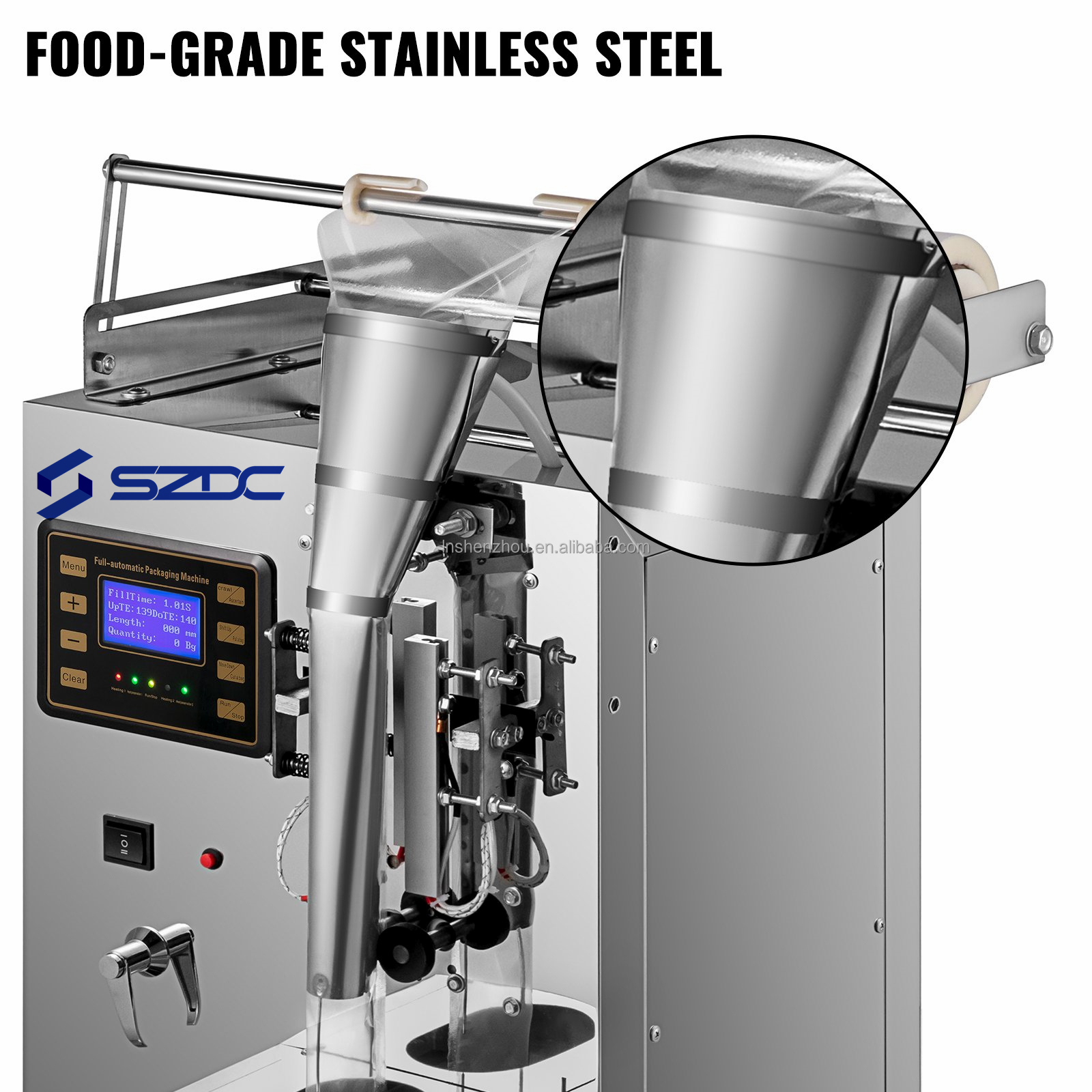 Shenzhou - Automatic Vertical Film Bag Filling Sealing Stick Sachet Liquid Honey Packing Machine filling machine Filling&Packing Machine 11
