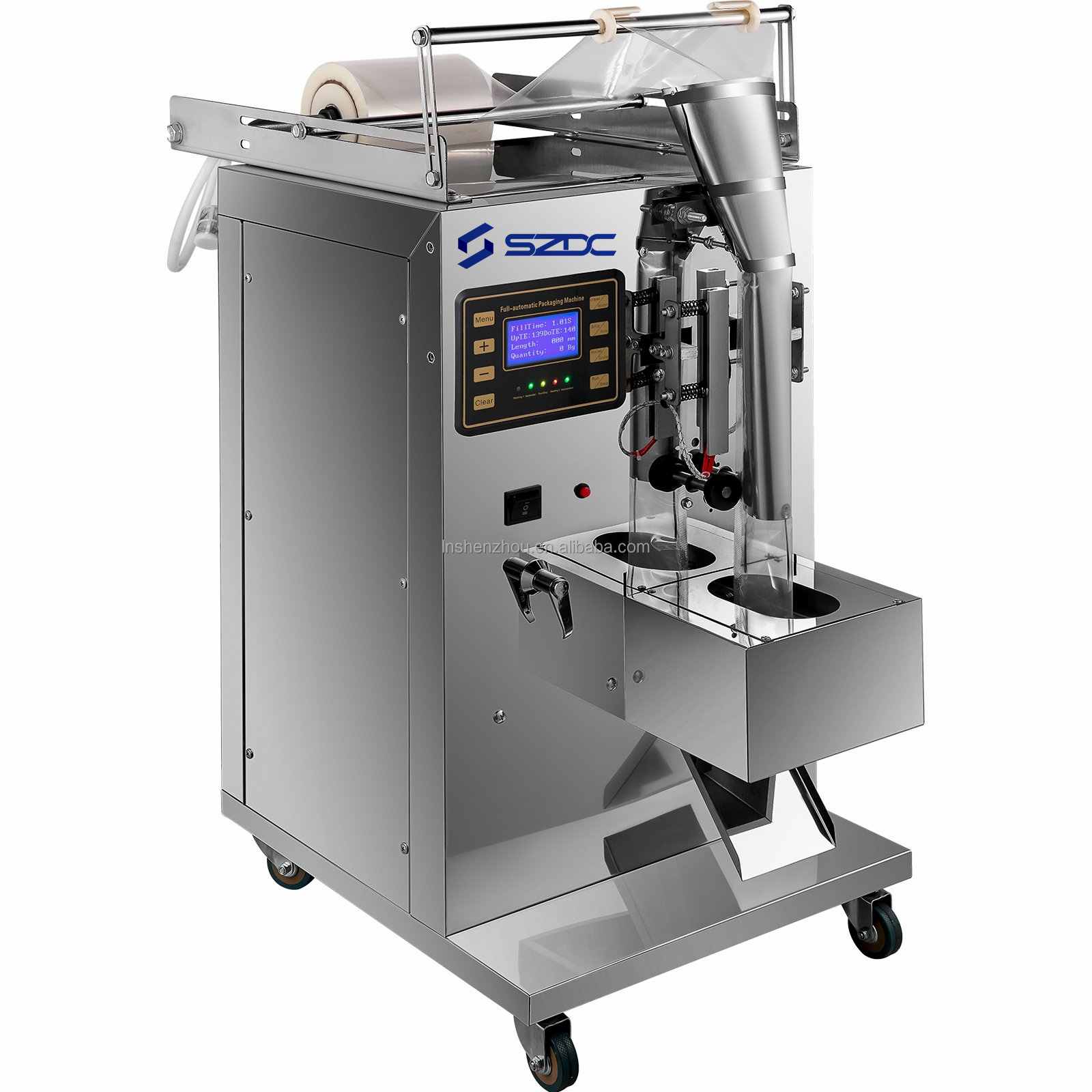 Shenzhou - Automatic Vertical Film Bag Filling Sealing Stick Sachet Liquid Honey Packing Machine filling machine Filling&Packing Machine 8