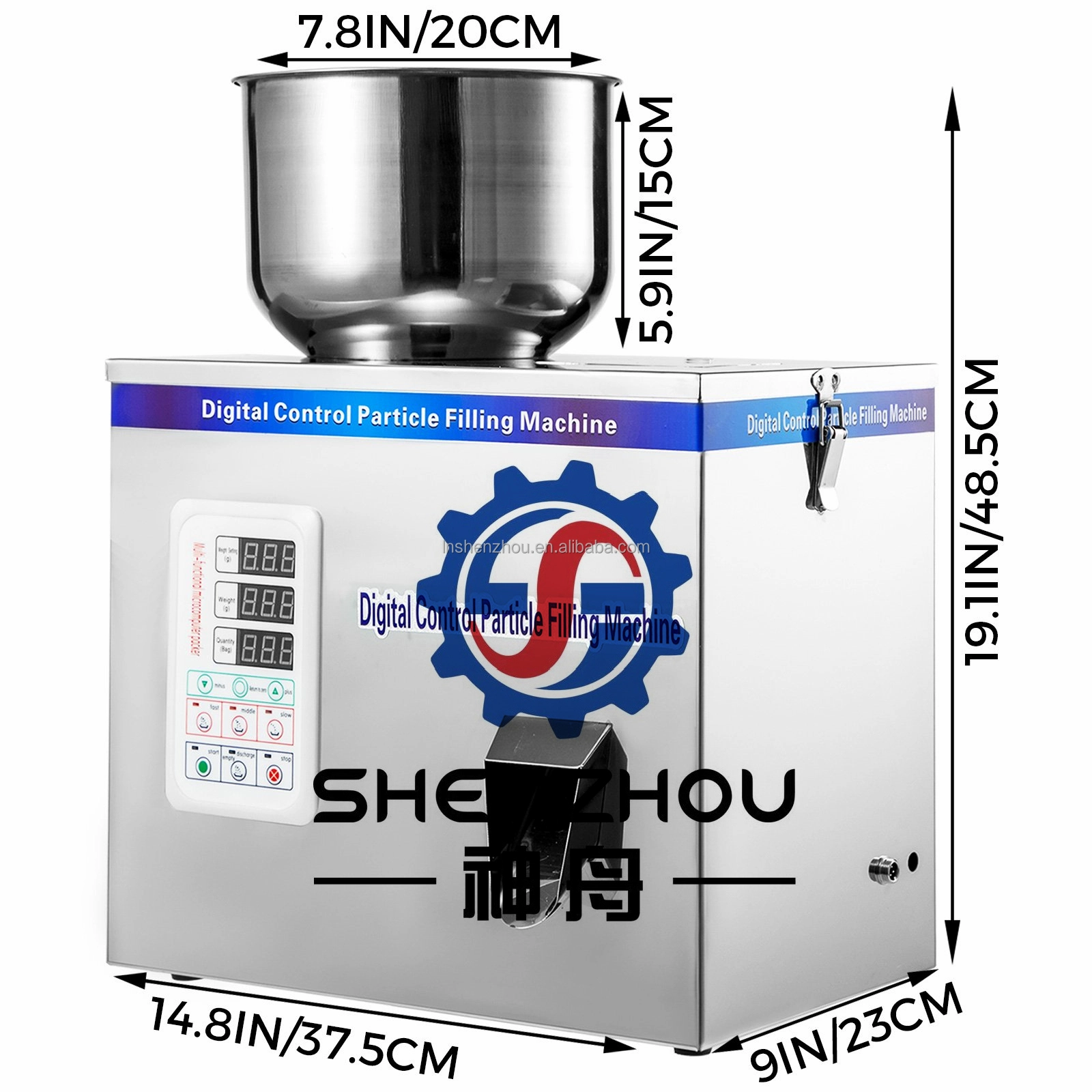 Shenzhou - detergent powder filling packing machine spice powder filling machine manual powder filling machine Filling&Packing Machine 1