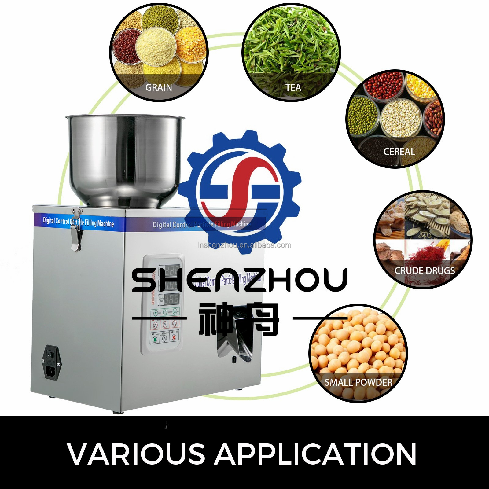 Shenzhou - detergent powder filling packing machine spice powder filling machine manual powder filling machine Filling&Packing Machine 14