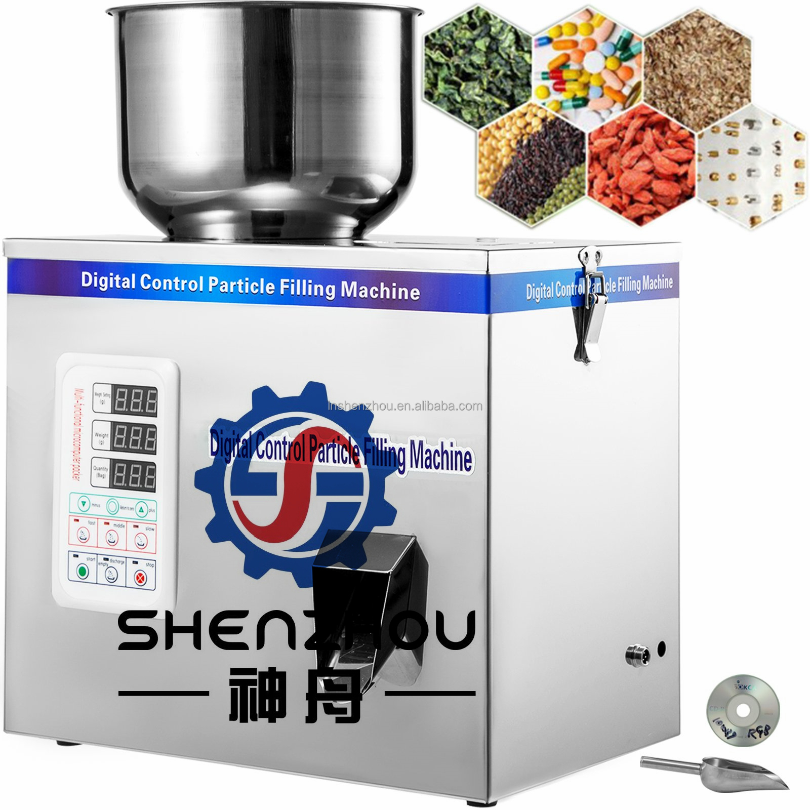 Shenzhou - detergent powder filling packing machine spice powder filling machine manual powder filling machine Filling&Packing Machine 8