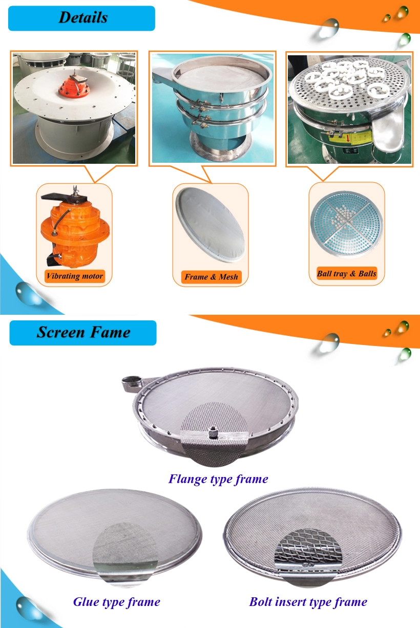 Shenzhou - Industrial copper powder Iron powder silica sand slurry plastic Vibro sifter Hot selling machine 10