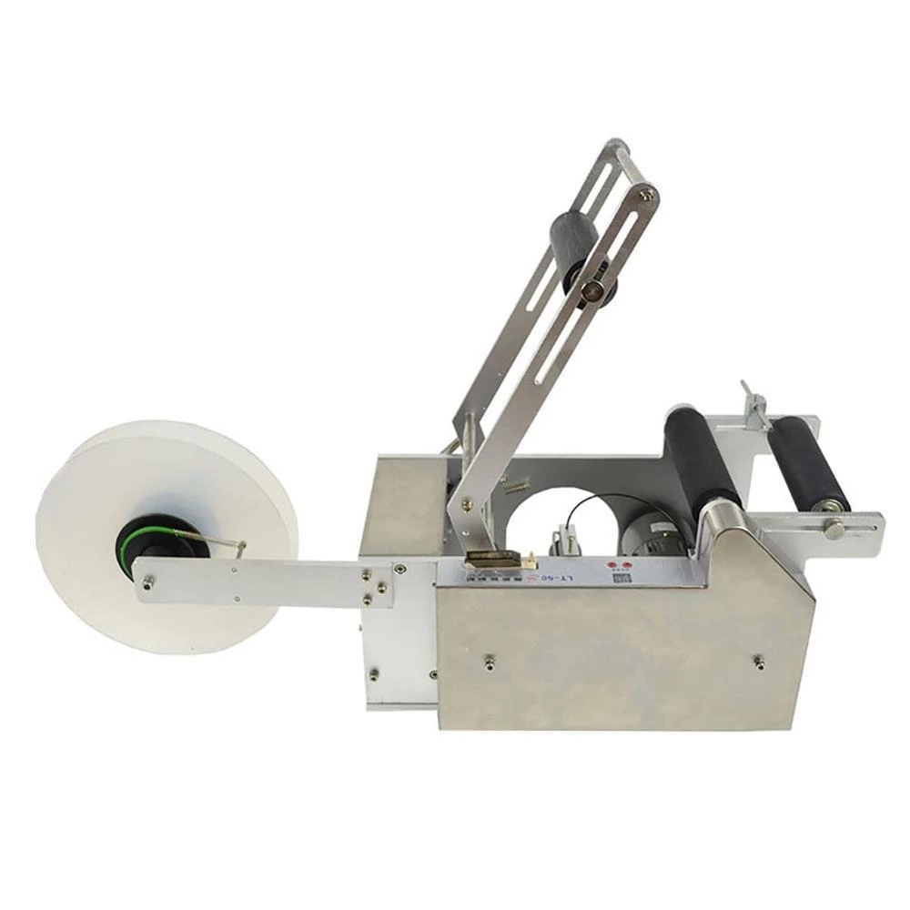 Shenzhou - Semi Automatic Glass Ampoule Jar Vial Tin Can Plastic Round Bottle Labeling Machine Label Coder Machine Hot selling machine 11