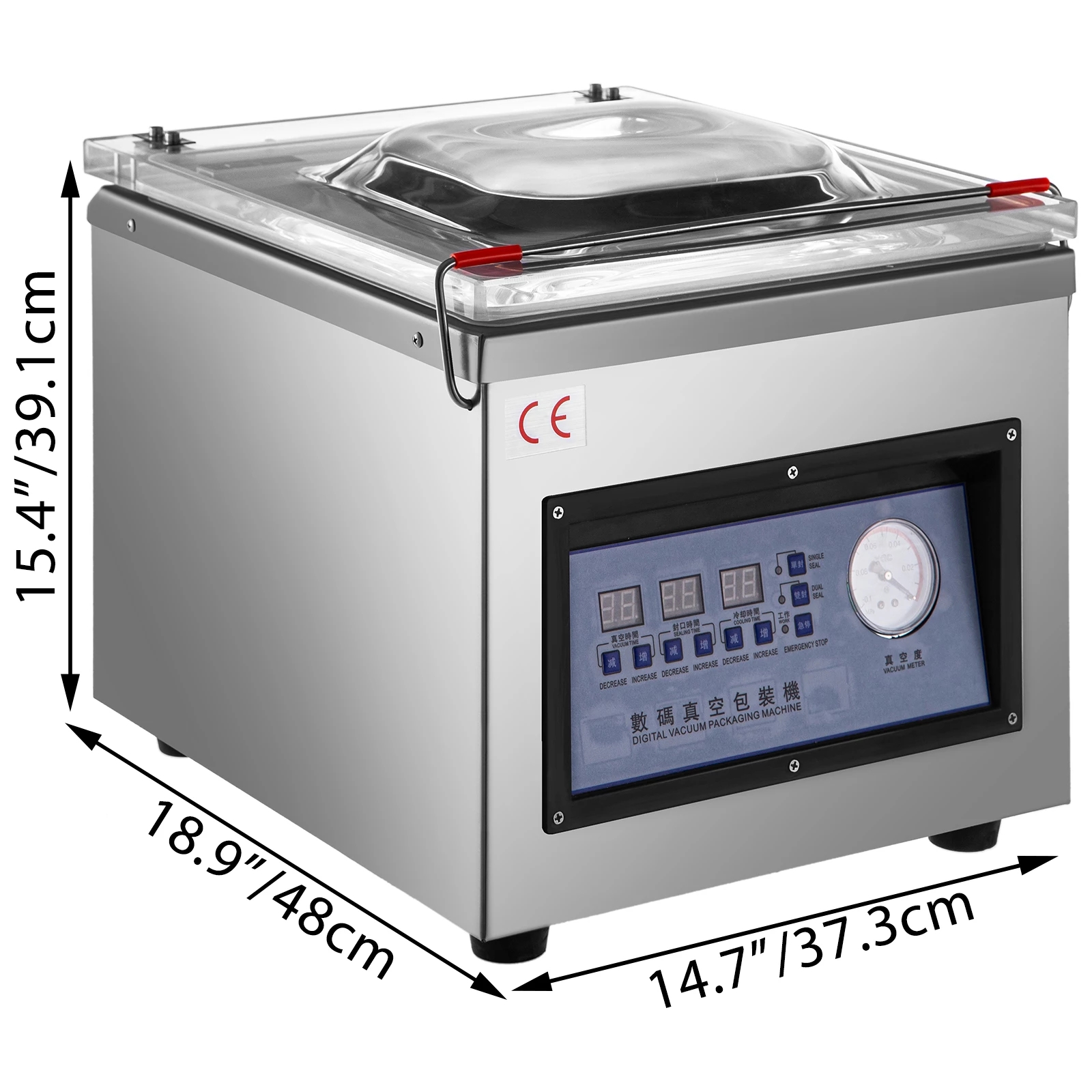 Shenzhou - Vacuum Plastic Bag Sealer Packing Sealing Machine for Kitchen Food Professional Business Production Storage Food Machine1 7