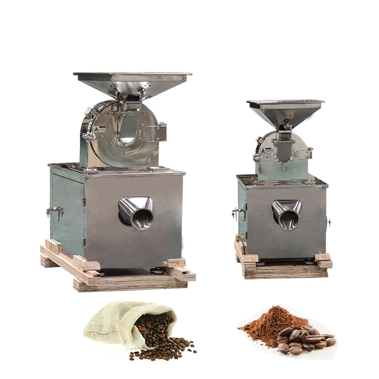 Shenzhou - GMP Standard Stainless Steel 304 hammer type rice sugar spices chili herbal milling grinding machine pulverizer equipment Price Hot selling machine 1