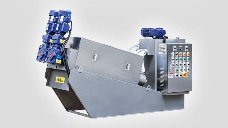 Shenzhou - home sewage treatment plant small stainless steel screw sludge dewatering filter press equipment with high efficiency Hot selling machine 7