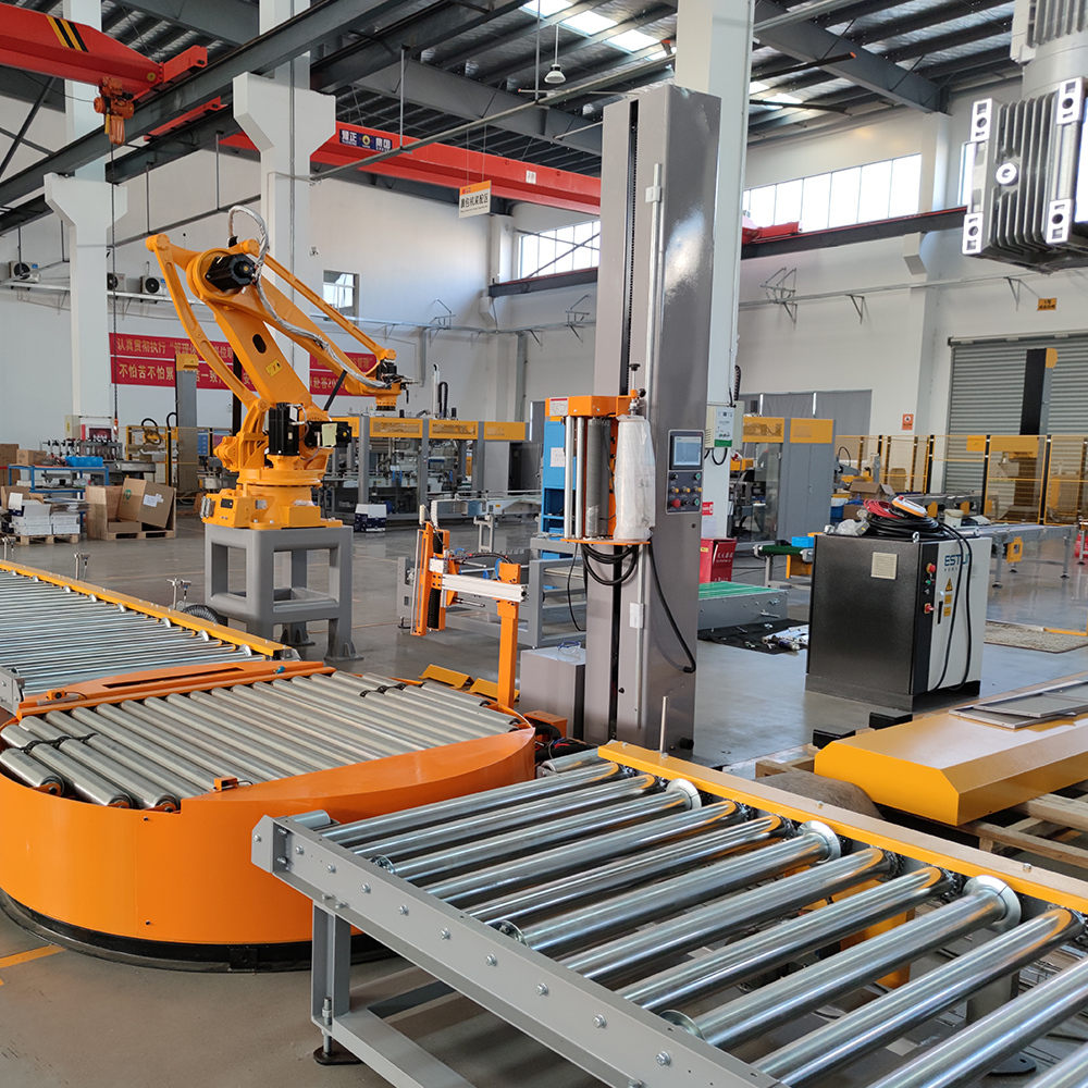 Shenzhou - Customize Automatic Robot Servo Palletizer for Carton / Boxes / Bags Provide Customization Filling&Packing Machine 8